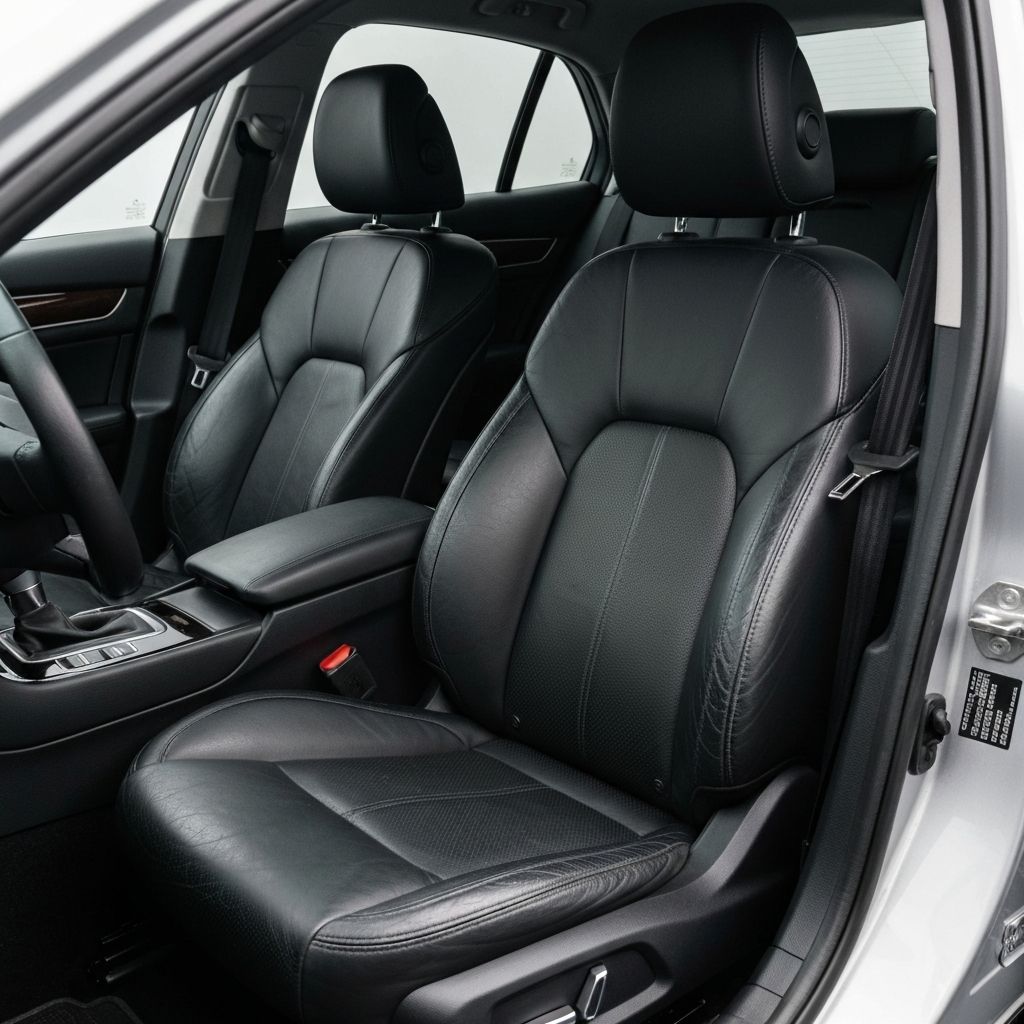 Car interior after professional mold removal